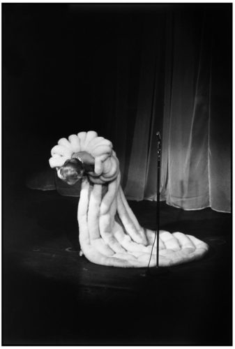 FRANÇOIS GRAGNON Marlène Dietrich, premiers adieux, Théâtre de l’Étoile, Paris, 1959